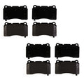 Set of 4 Semi-Metallic Brake Pads for Ford GT (2005–2006) ACDelco