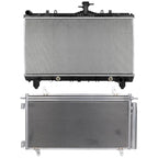 Aluminum Radiator & AC Condenser Cooling Kit for Chevrolet Camaro (2012–2015)