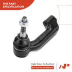 Set of 8 Front Control Arm Ball Joints Tie Rods for Lincoln Ford Expedition
