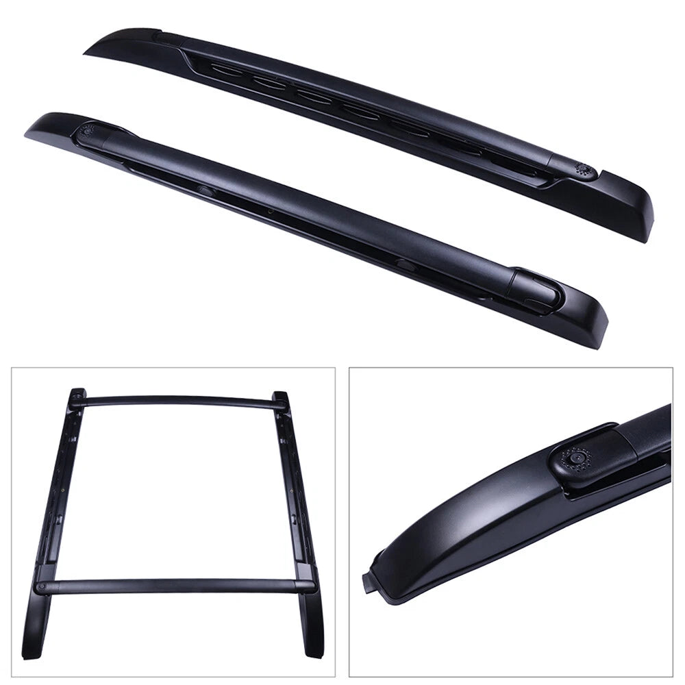 Aluminum Roof Rack Side Rails for Toyota Tacoma Double Cab (2005–2023)