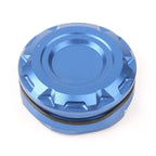 37MM CNC Rear Brake Fluid Reservoir Guard for Kawasaki Yamaha Suzuki Honda Blue