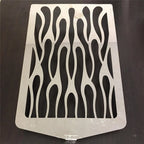 Flame Radiator Grille Guard Cover for Yamaha XVZ13 Royal Star (1996–2009)