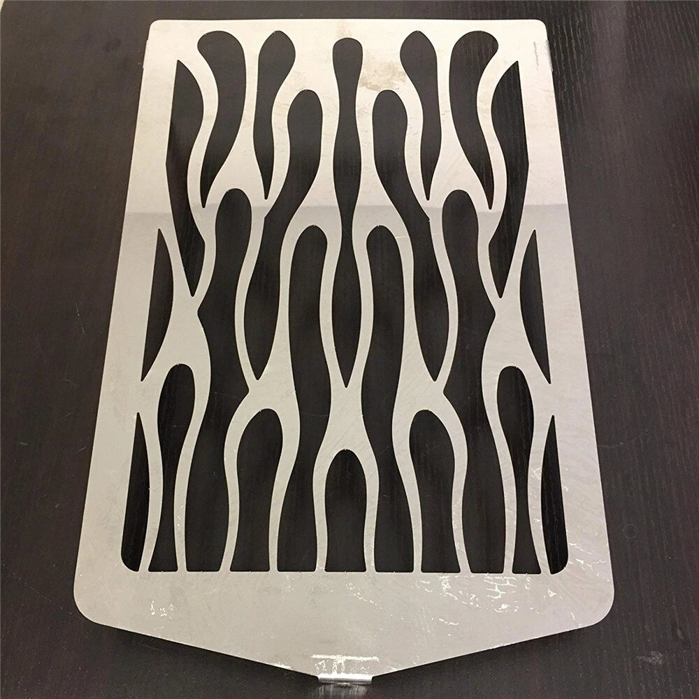Flame Radiator Grille Guard Cover for Yamaha XVZ13 Royal Star (1996–2009)