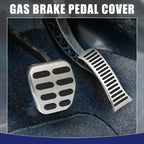 Set of 3 Accelerator Brake Pedal Covers for Volkswagen Golf (2010–2013)