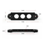 JDM Aluminum Car Battery Tie Down Bracket for CRX (1988–2000)