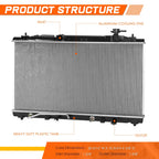 Aluminum Core Radiator for Lexus ES350, Toyota Camry 3.5 (2007–2012) DPI-13035