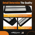 Air Filter for Acura TSX 2.4L (2004–2008) 17220-RBB-A00 A25503 CA9564