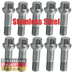 10PC Stainless Steel Wheel Lug Bolts for Mercedes W164 W166 X204 W221 C216