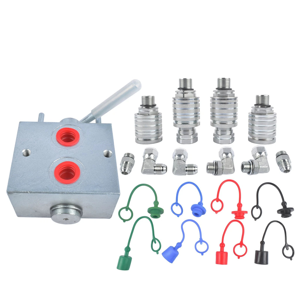 Hydraulic Multiplier Valve for Tractor (Manual Control, 20 GPM, 3000 PSI)