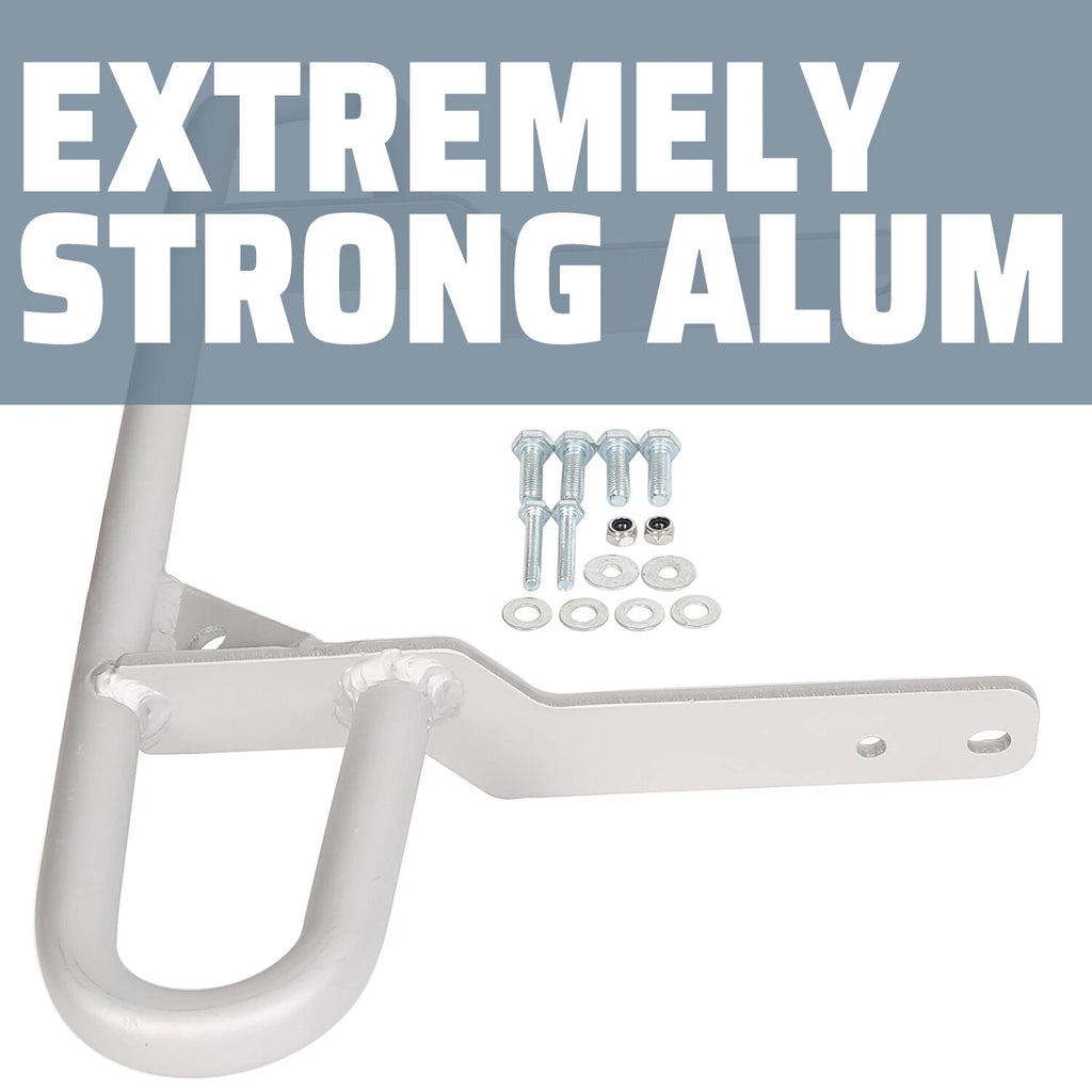 Rear Grab Bar Bumper Bracket for Yamaha Raptor 660/YFZ450 (2001–2009) Silver