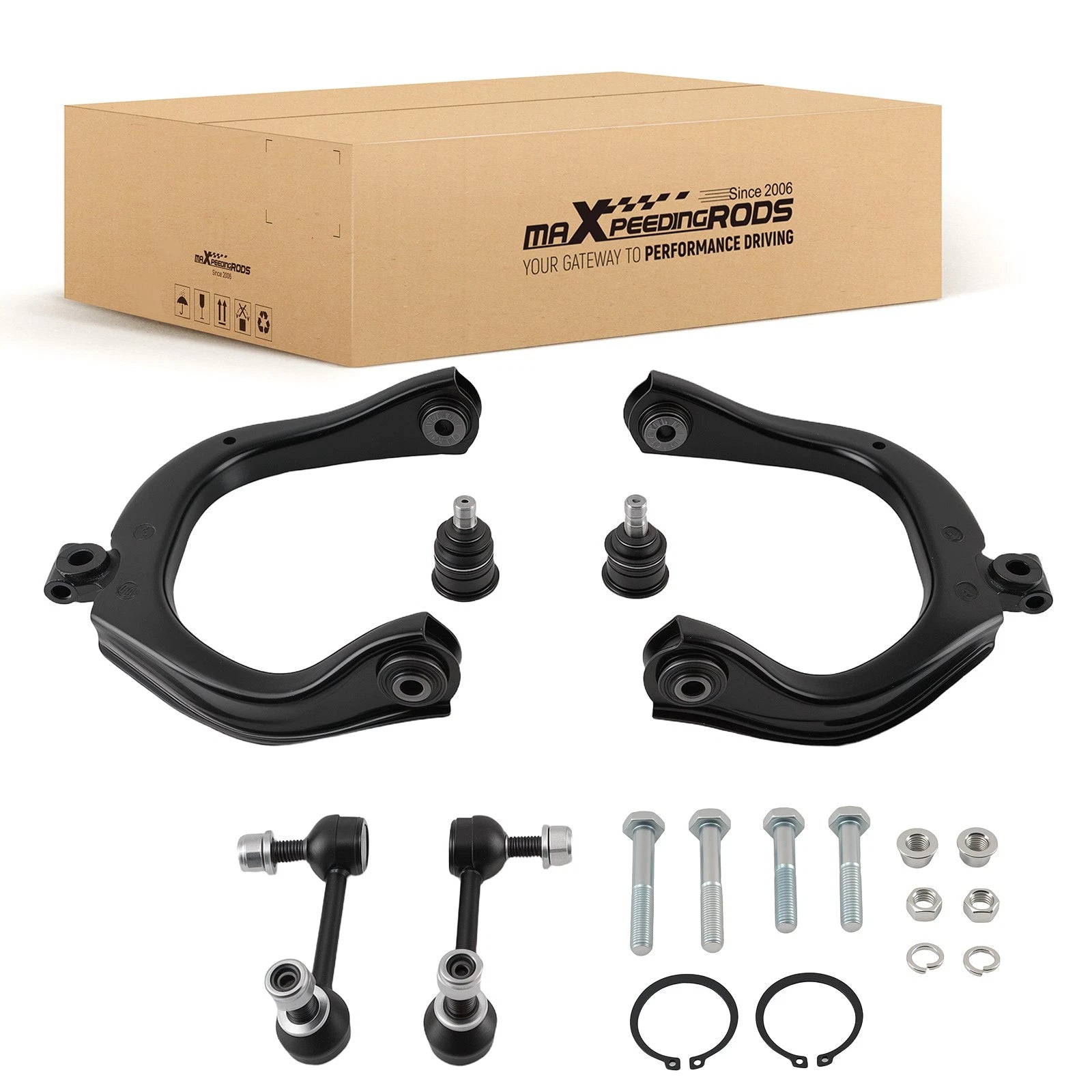Front Upper Control Arms and Ball Joints for GMC Envoy (2002–2007)