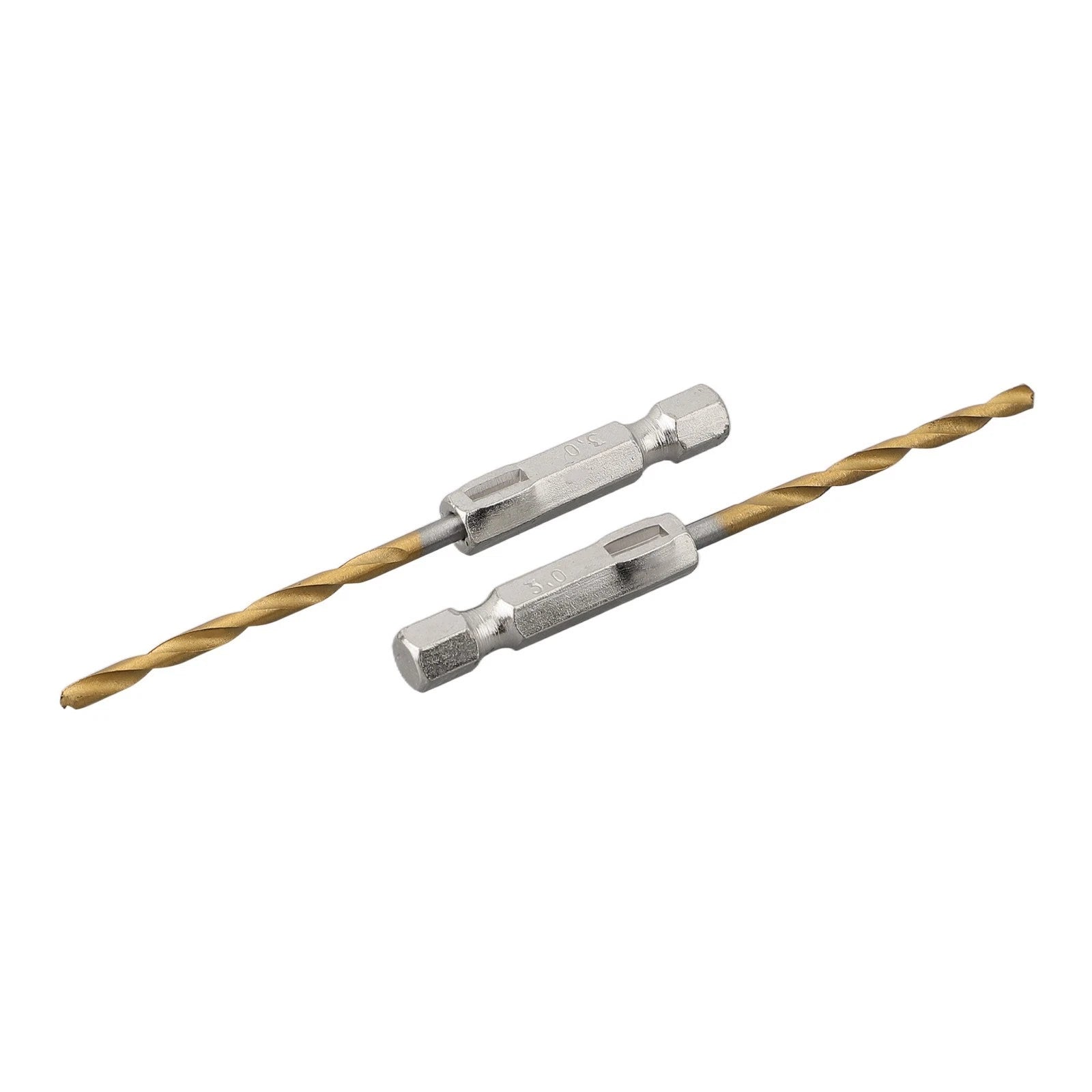 Set of 5 HSS Drill Bits 1/4 Inch Hex Shank (5, 6, 1, 5mm)