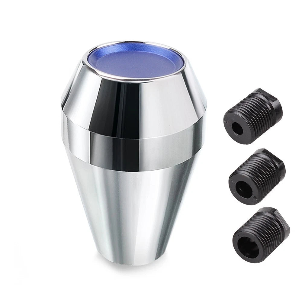 Aluminium Silver Gear Shift Knob for Universal Vehicles