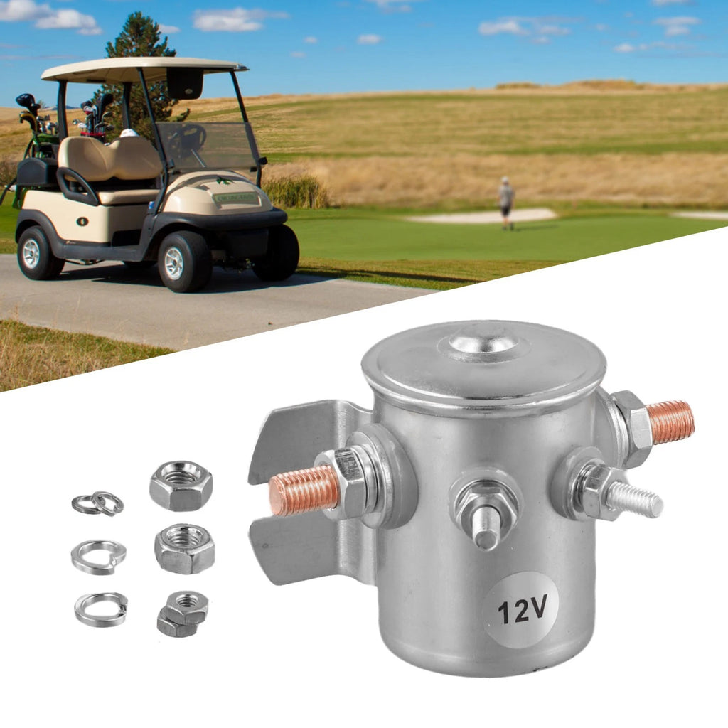 12V 150Amp Solenoid for EZGO Golf Cart (Compatible with Marine Winch)