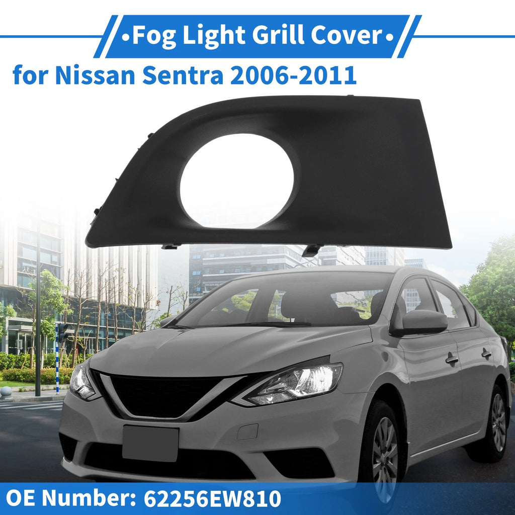 Front Right Fog Light Grill No. 62256EW810 for Nissan Sentra (2006–2011)