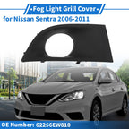 Front Right Fog Light Grill No. 62256EW810 for Nissan Sentra (2006–2011)