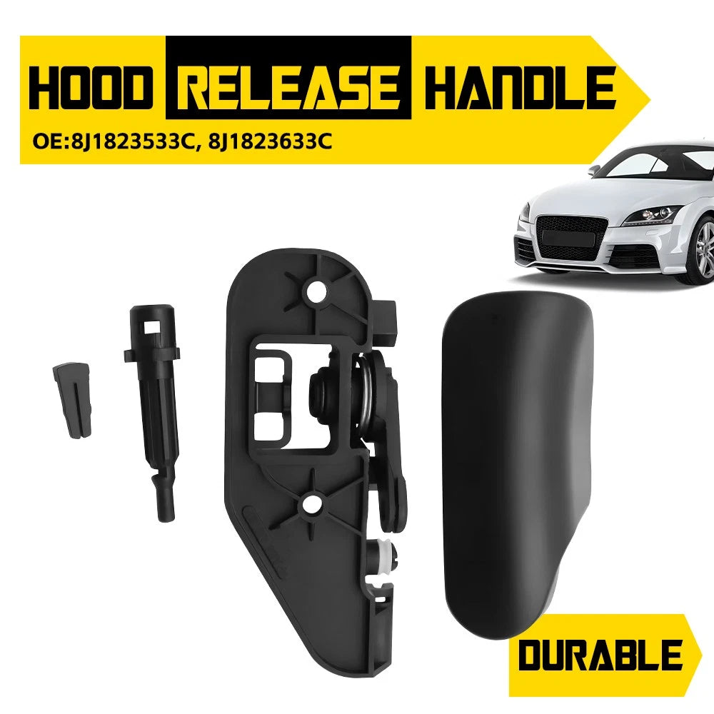 Bonnet Release Handle with Bracket for Audi TT Coupe/Roadster (2006–2014)