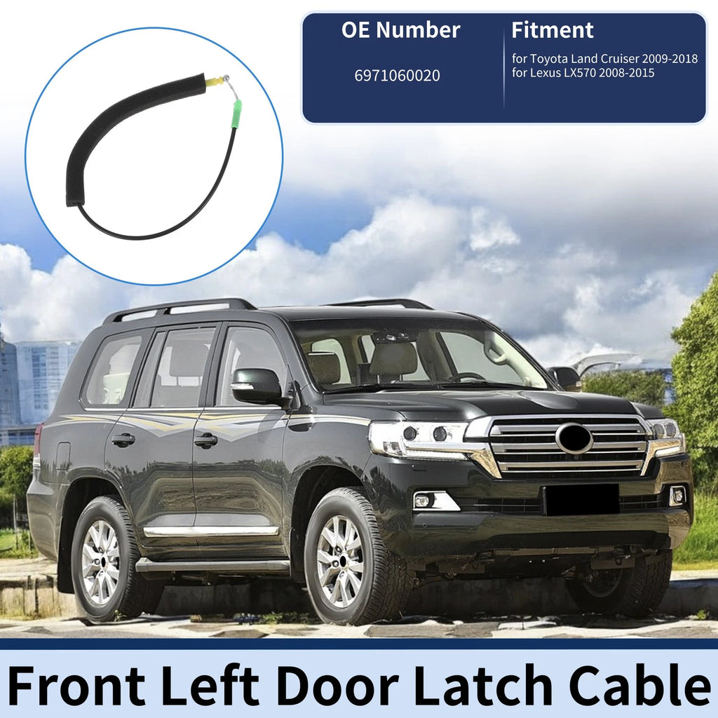 Door Latch Cable No.6971060020 for Toyota Land Cruiser (2009–2018) Front Left