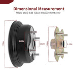 Rear Brake Drum Wheel Hub for Yamaha Big Bear 350 / Kodiak 400 (1993–1999)