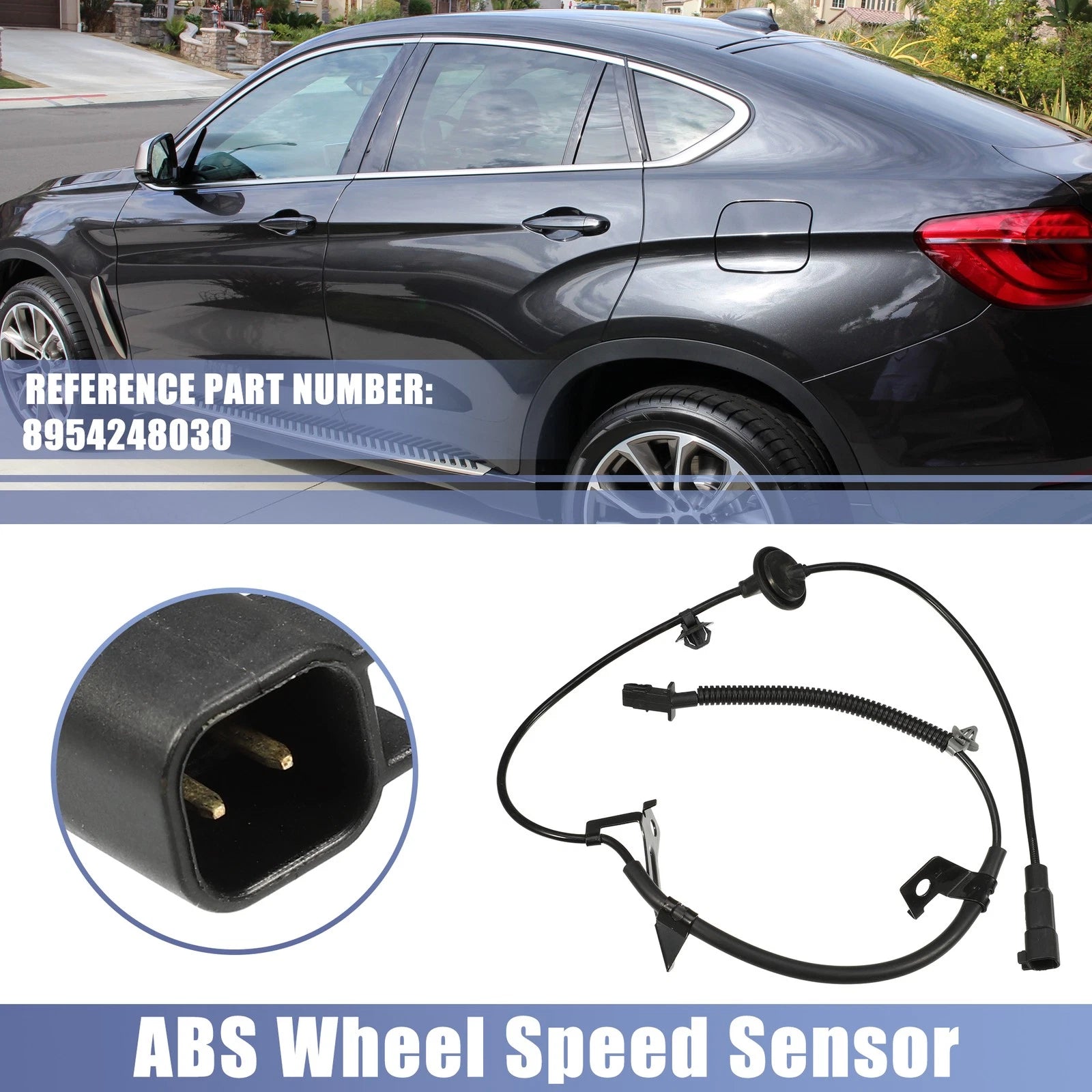 Rear Right ABS Wheel Speed Sensor for Dodge Caliber (2007–2008) No. 05105064AB