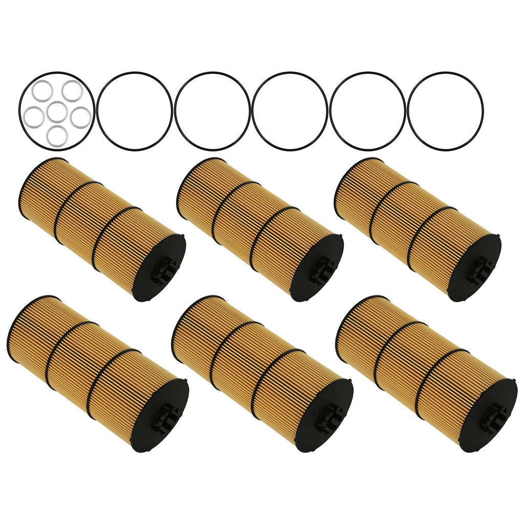 Oil Filters 6PCS for Freightliner 108SD 114SD 122SD (2012–2020)