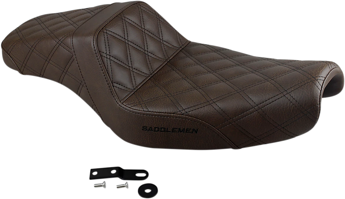 SADDLEMEN Step-Up Seat for Harley Davidson XL (2004–2023) 807-11-175BR
