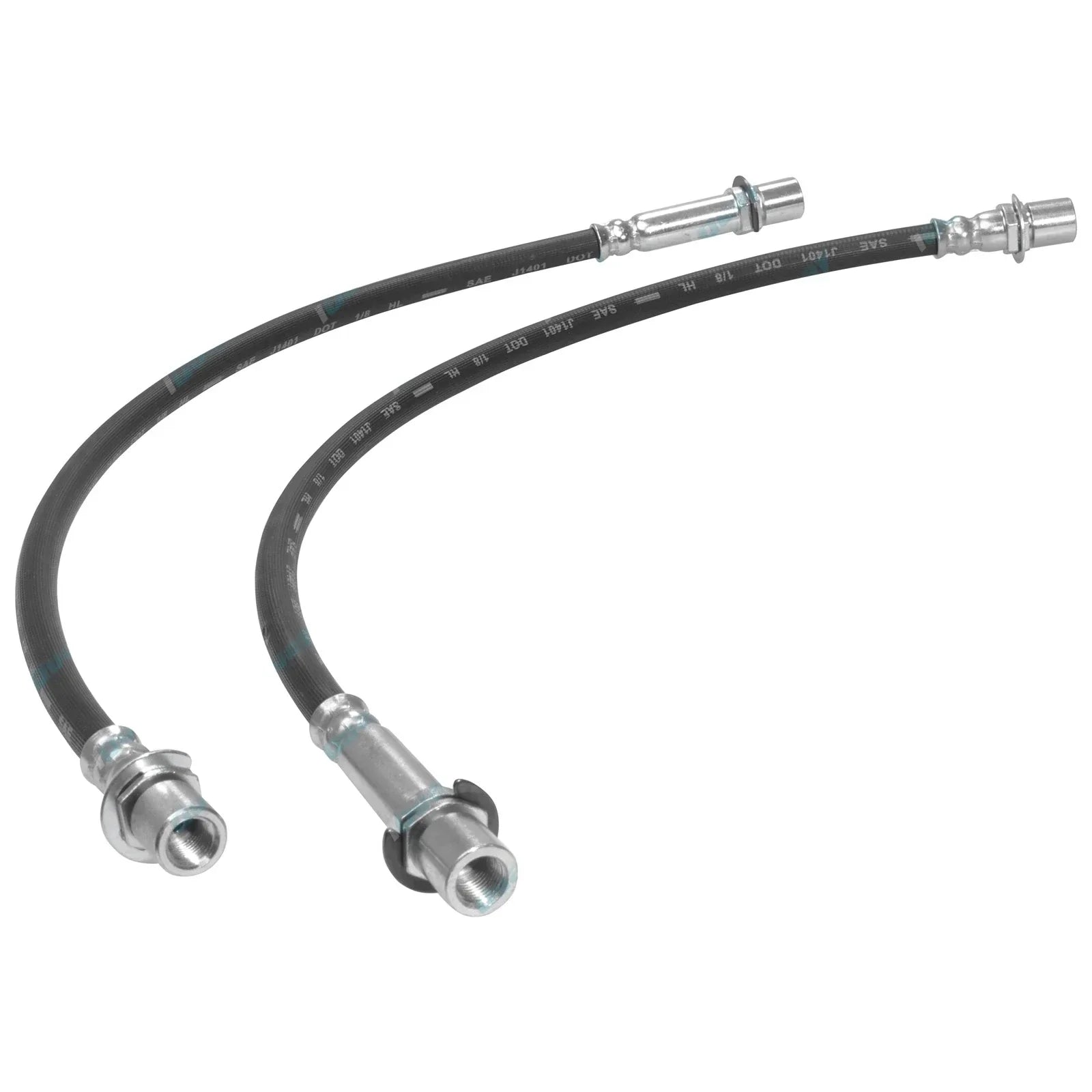 2 Front Extended Brake Hose Line for Hilux 4x4 LN106 RN105 LN107 LN111 RN106