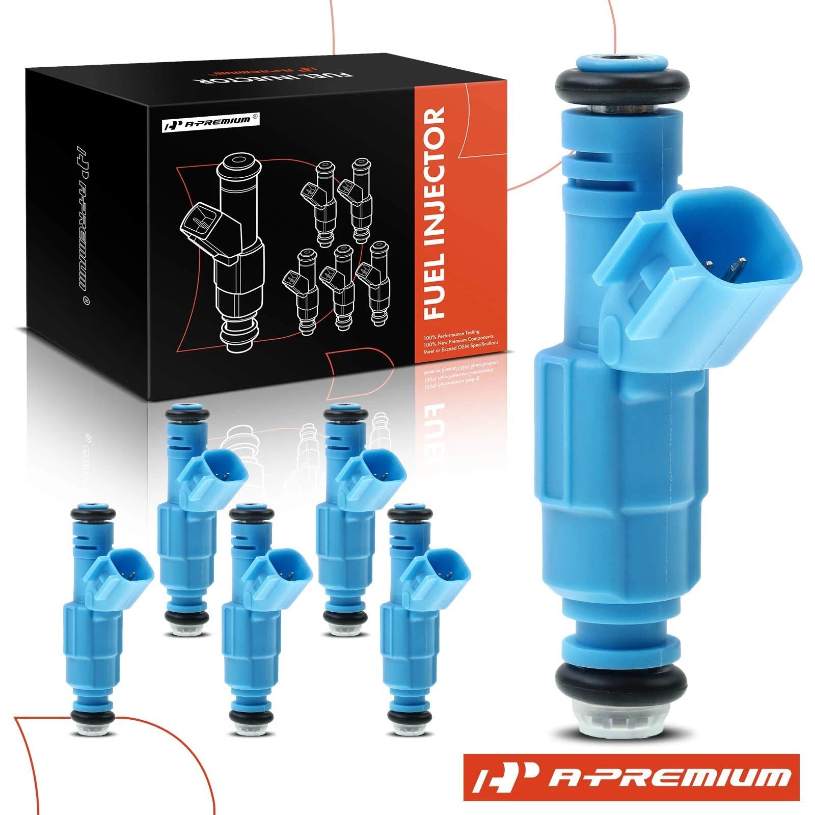 6x Fuel Injector for Dodge Ram 1500 Jeep Liberty (2002–2003)