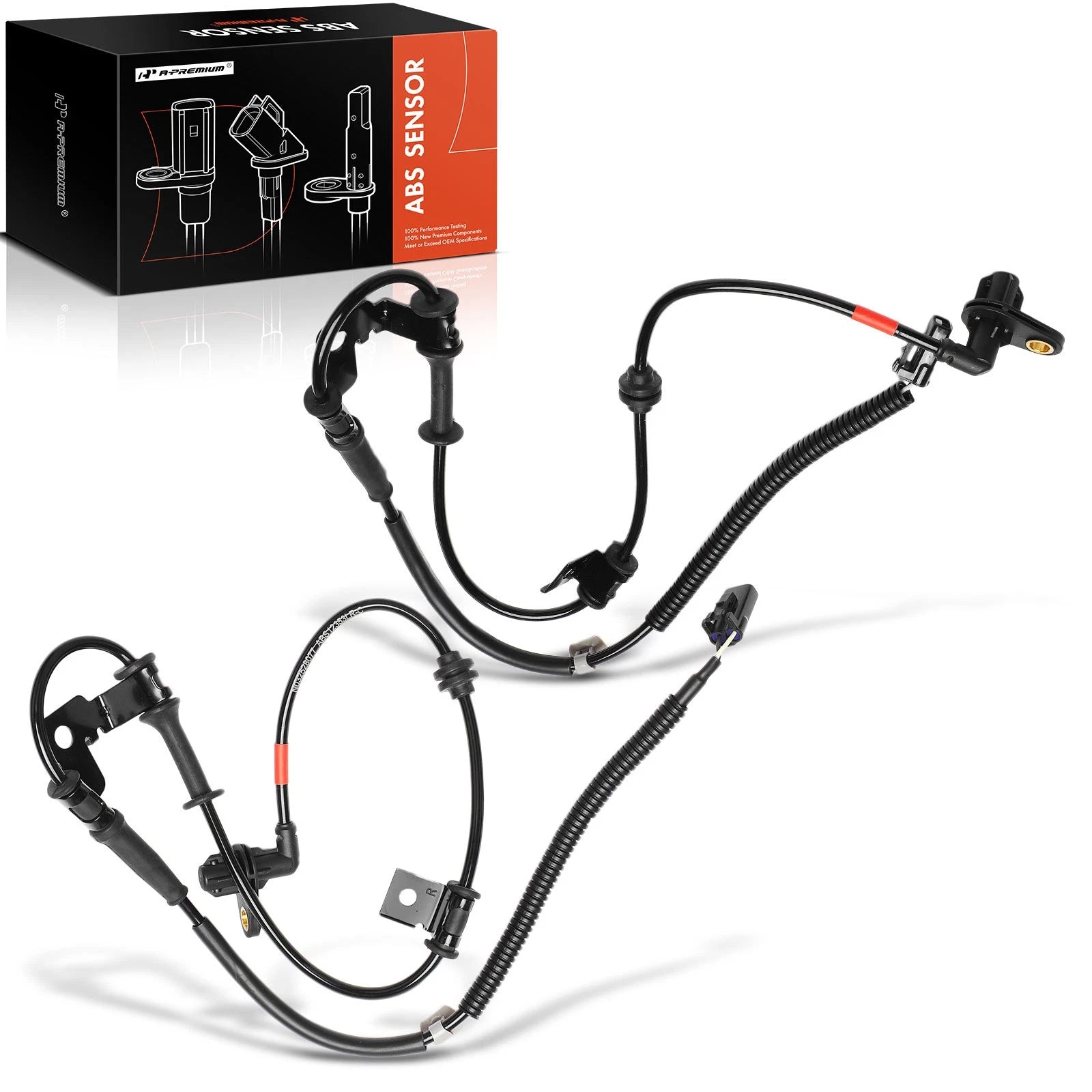 2X Front ABS Wheel Speed Sensor for Kia Rio (2012–2017)