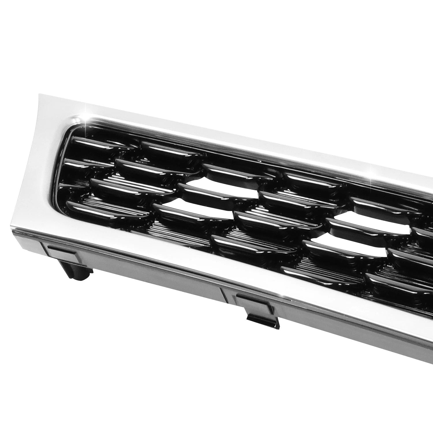 Chrome Moulding Upper Front Grill Bumper Grille for Kia Rio (2016–2017)