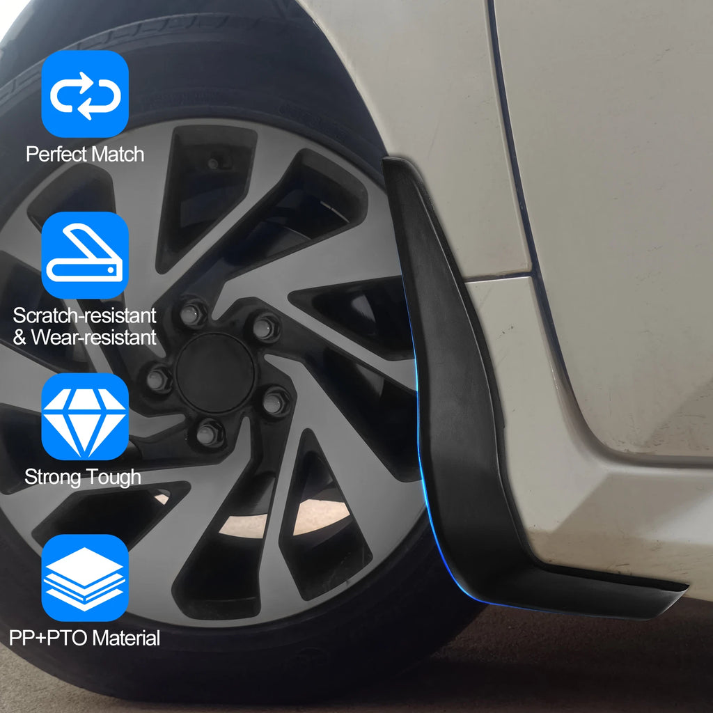 Splash Guards Mud Flaps for Honda Accord (2018-2020) Sedan (4Pcs)
