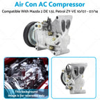 AC Compressor for Mazda 2 DE 1.5L Petrol ZY-VE (2007–2014)