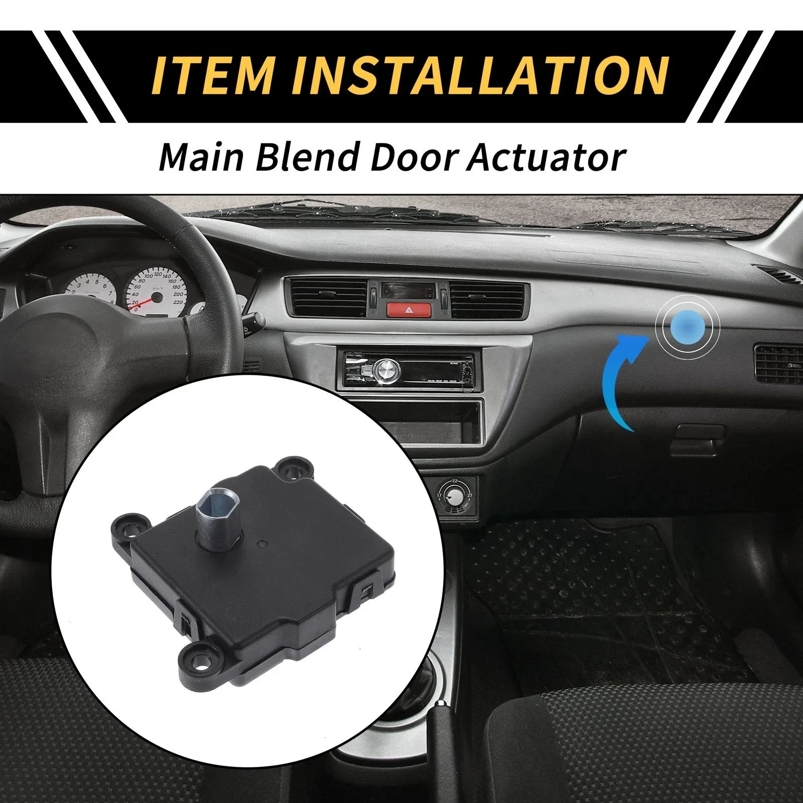 HVAC Air Door Actuator for Dodge Ram 1500 (1999-2001)