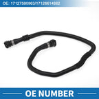 Engine Radiator Hose No. 17127580963 for BMW 535i 3.0L (2011–2016) Rubber