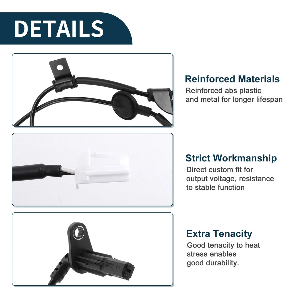 ABS Wheel Speed Sensor for Hyundai Tucson (2005–2010) No. 956802E300/9568003000