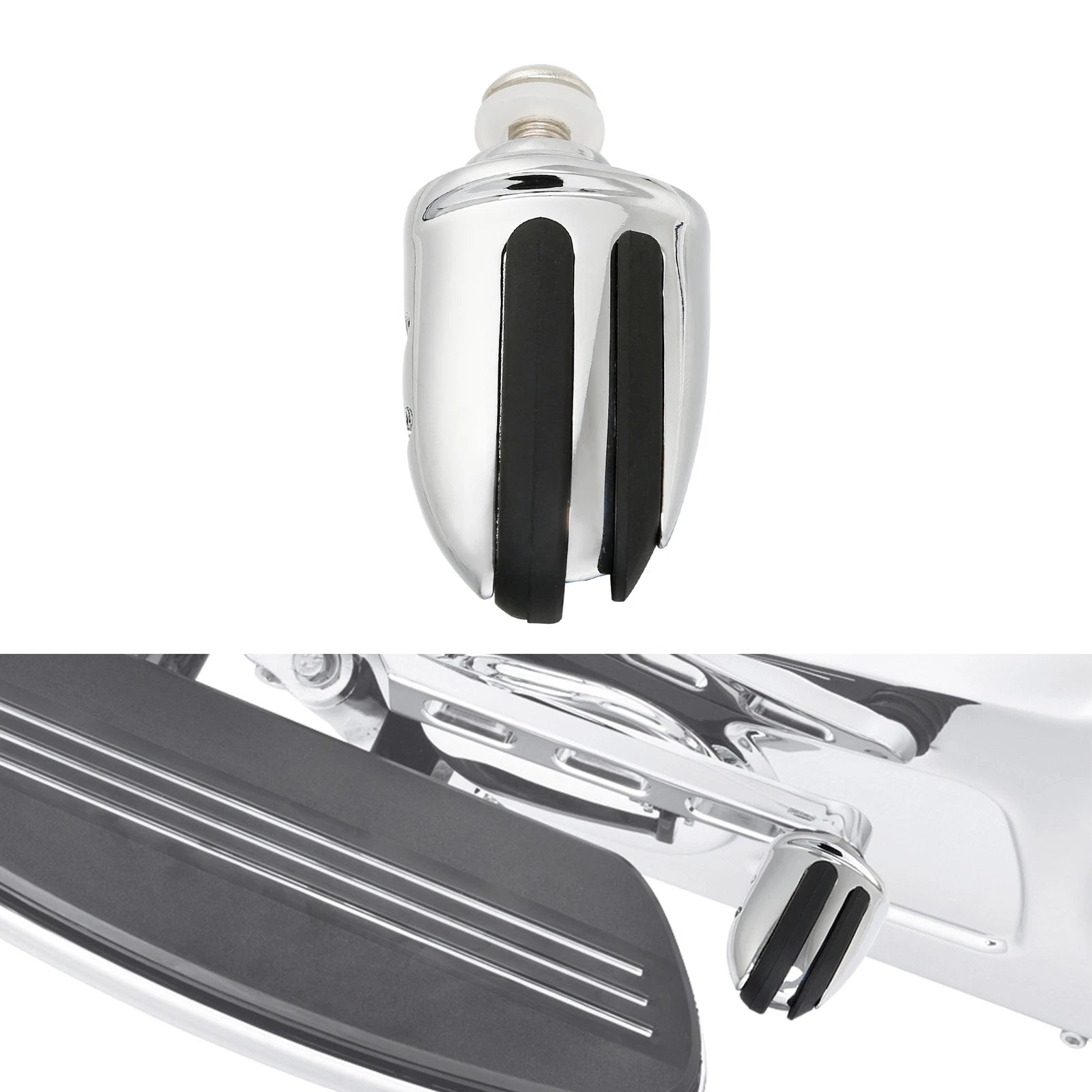 Shifter Pegs for Harley Touring Road King Glide Dyna (Chrome)