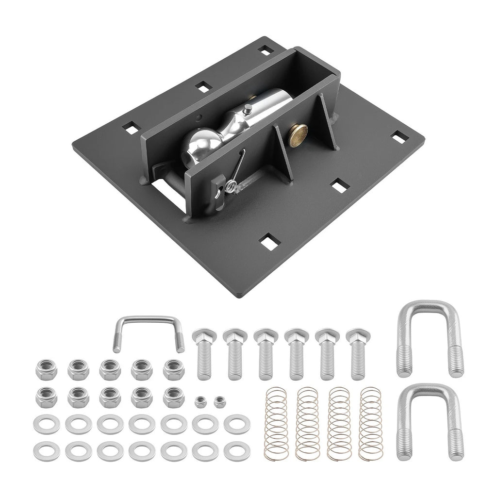 Gooseneck Hitch 2-5/16" Folding Ball for Ford F-250 F-350 (2008–2019)