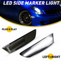 White LED Bumper Side Marker Lights for Nissan Skyline V35 (2003–2007)