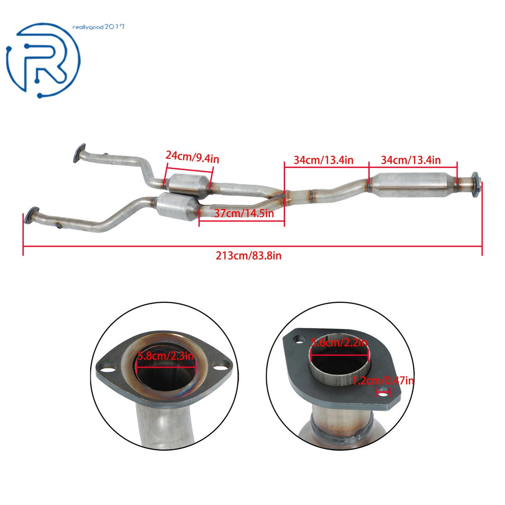 Catalytic Converter Set for Lexus IS250 IS350 (2006-2013)