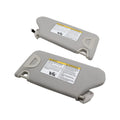 Gray Sun Visor Pair with Lamps for Nissan Altima (2013–2018)
