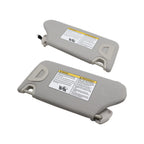 Gray Sun Visor Pair with Lamps for Nissan Altima (2013–2018)