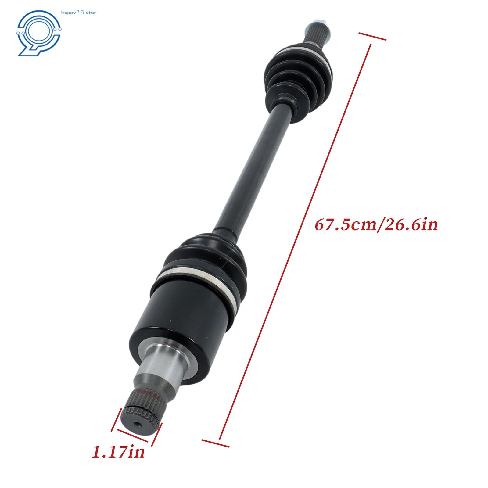 Complete CV Joint Axle for Polaris RZR S 800 (2009-2014)
