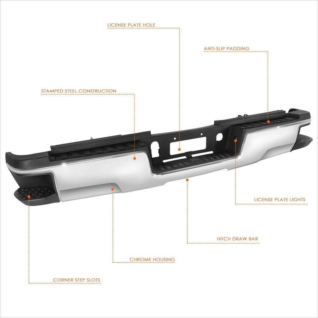 Left Side Headlight Lamp for Ford Focus (2008–2011) Chrome/Amber