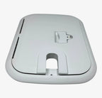 Access Hatch Lid for Jim Black White (12'' x 9'', Rope Hole)