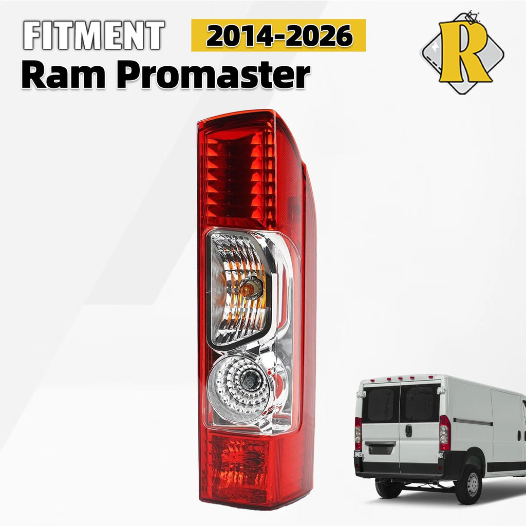 Rear Right Tail Light for Ram Promaster 1500 2500 3500 (2014–2026) Halogen