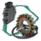 Stator Coil, Regulator, Gasket for Suzuki LTA400 LT-A400F (2002–2008)