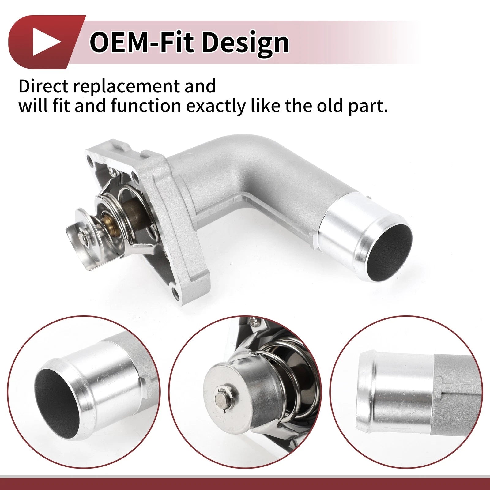 Engine Coolant Thermostat Housing Assembly for Nissan Teana (2003–2008) No. 212009Y400