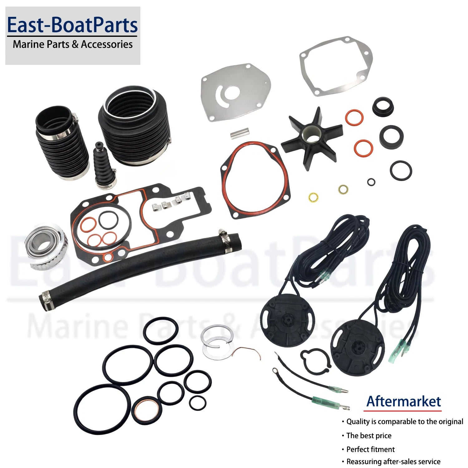 Water Pump Impeller Repair Kit for MerCruiser Alpha One Gen 2 (47-8M0100526)