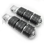 Aluminum Rubber FootPeg for Harley Softail Fat Boy FLFB, Fat Bob FXFB (2018–2019)