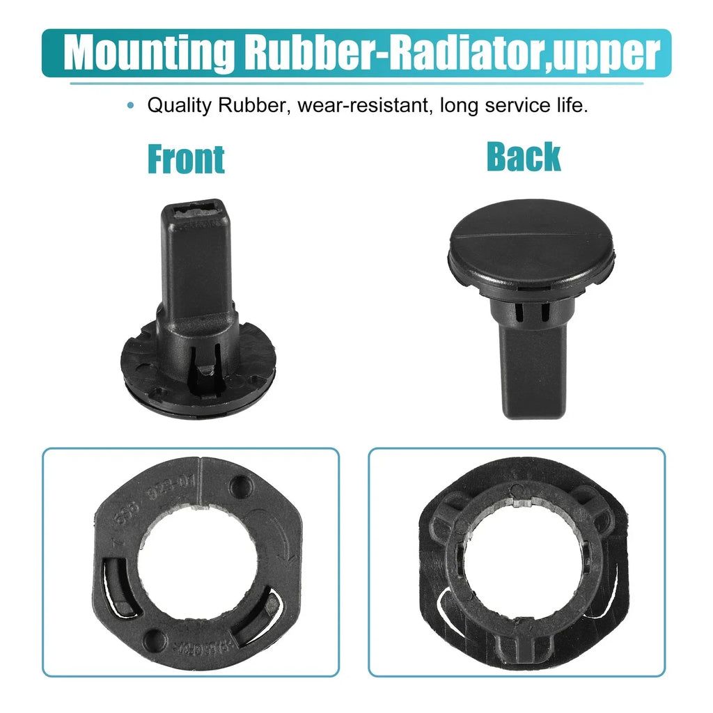 Upper Radiator Mount Bushing Bracket with Support Sleeve for BMW 228i